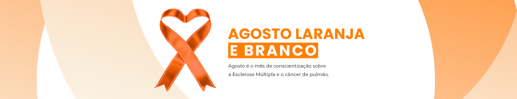 AGOSTO LARANJA E BRANCO