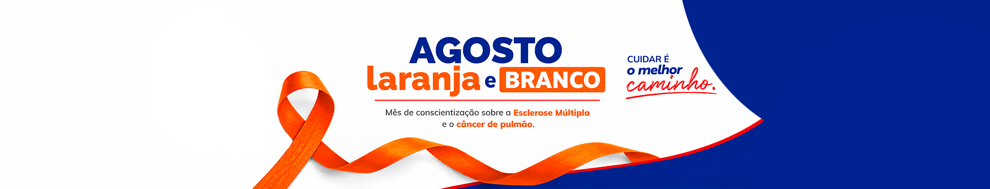 AGOSTO LARANJA E BRANCO
